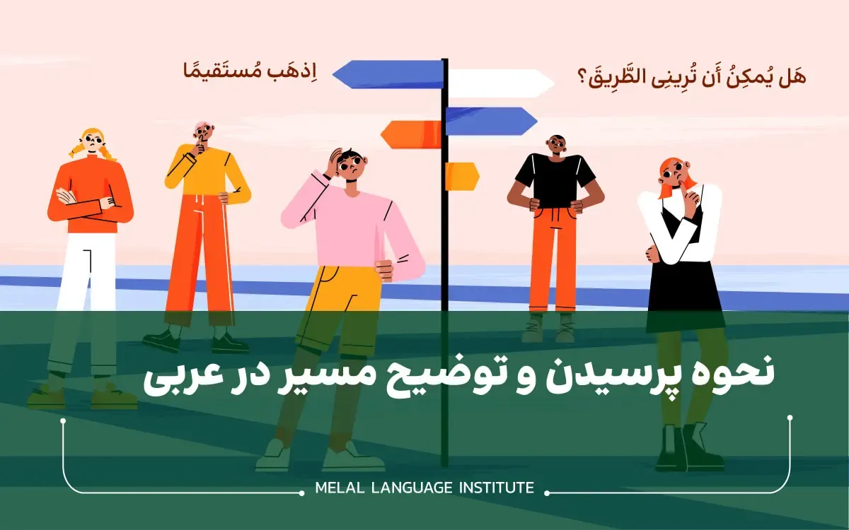 جهت ها به زبان عربی